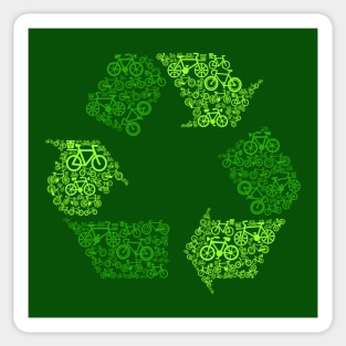 Recycle Cycle Sticker